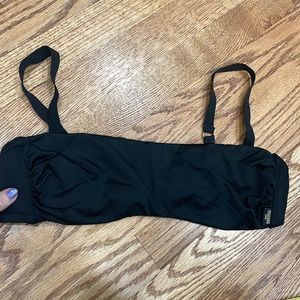 Moschino swim black bikini top size XL from Nordstrom